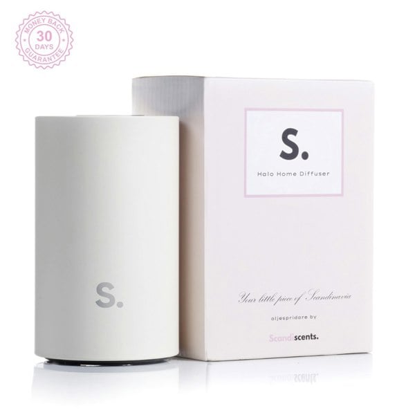 waterless diffuser, original product image, white room