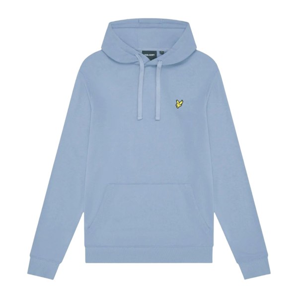 Lyle & Scott Mens Pullover Hoodie - Crafted Blue