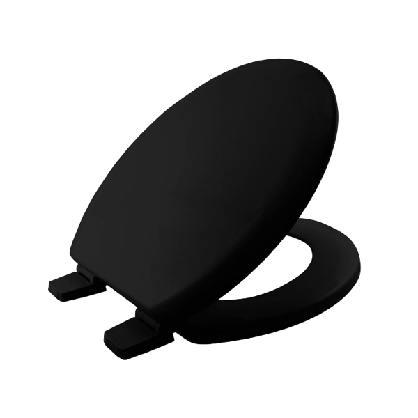 Bemis Black Moulded Wood Toilet Seat