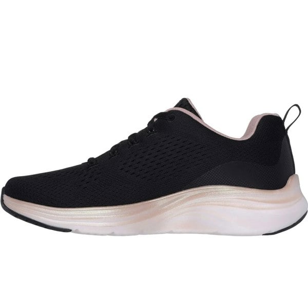 Skechers Womens/Ladies Midnight Glimmer Vapor Foam Trainers - Black/Rose Gold