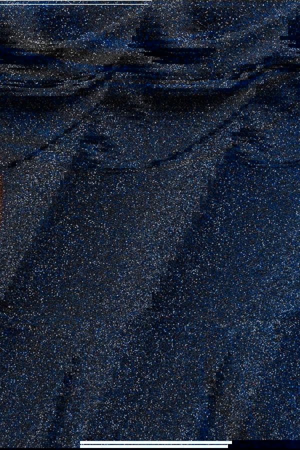 Lurex Cowl Neck Jumpsuit - Royalblue TR374