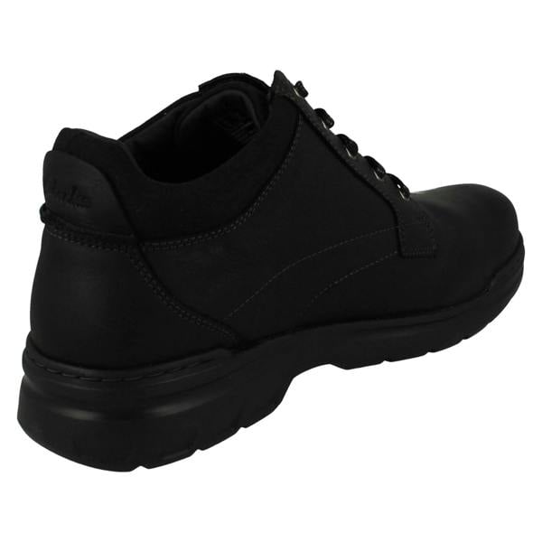 Clarks Mens Clarks Gore-Tex Casual Lace Up Ankle Boots Rockie Mid GTX