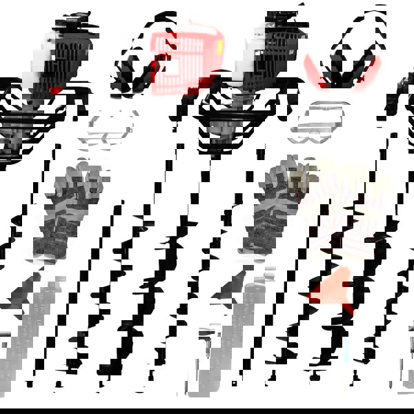 T-Mech Earth Auger & 4-Stroke Post Driver 120mm