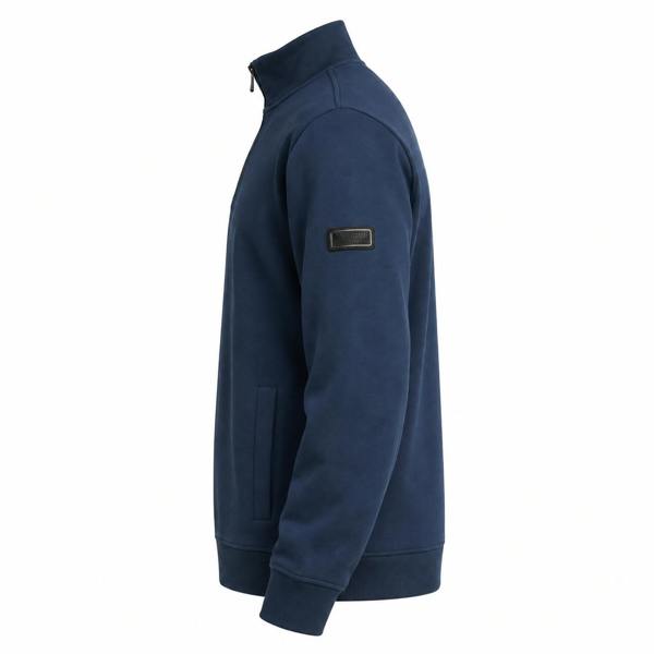 Barbour International Ilford Interlock Funnel Neck Sweatshirt Navy