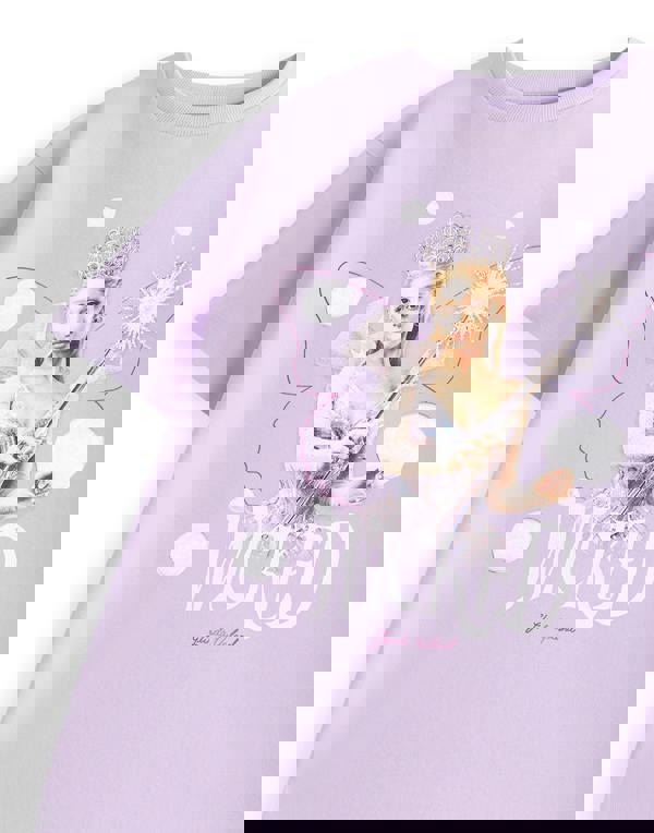 Wicked Girls Purple Butterfly Short Sleeved T-Shirt