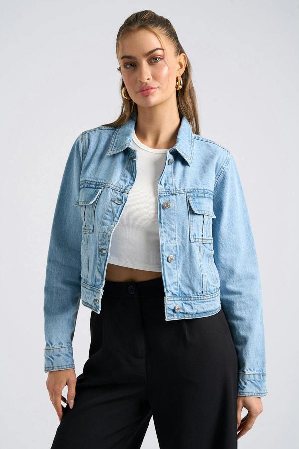 Urban Bliss Bleach Maya Cargo Jacket
