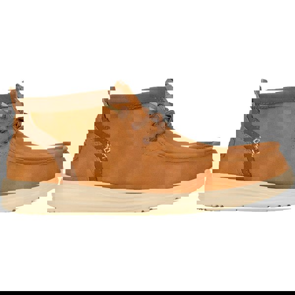 HEYDUDE Wally Mid GripR Classic Boots - Cognac/Tan