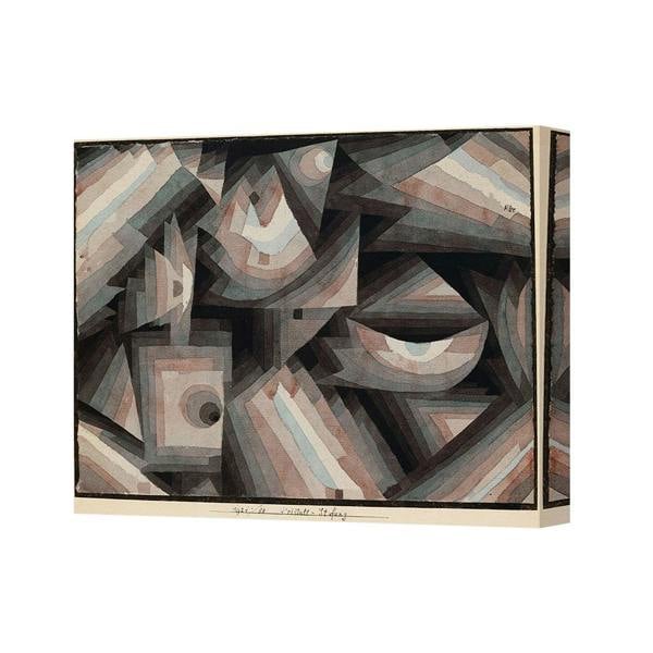 Benjamin Tate Design Abstract Cubist Canvas Art Print 5499 For Modern Wall Decor