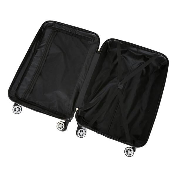 Infinity Luggage Hard Shell Printed Cabin Suitcase 35 x 23.5 x 56 cm Luggage Suitable for Easyjet, Ryanair, Wizzair