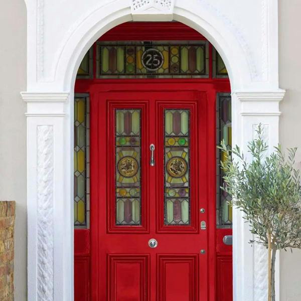 151 2X Pillar Box Red Paint Tin 180ml