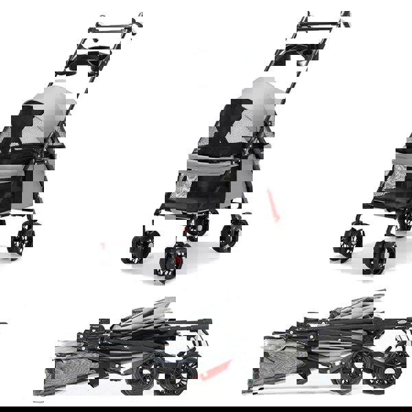 Havendro 4-Wheel Portable Pet Stroller with Breathable Mesh puppy stroller cat stroller