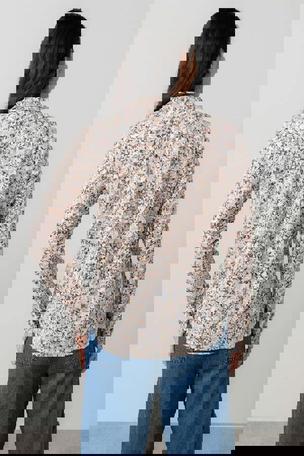 Lily & Me Patsy Organic Cotton Ditsy Shirt Pink