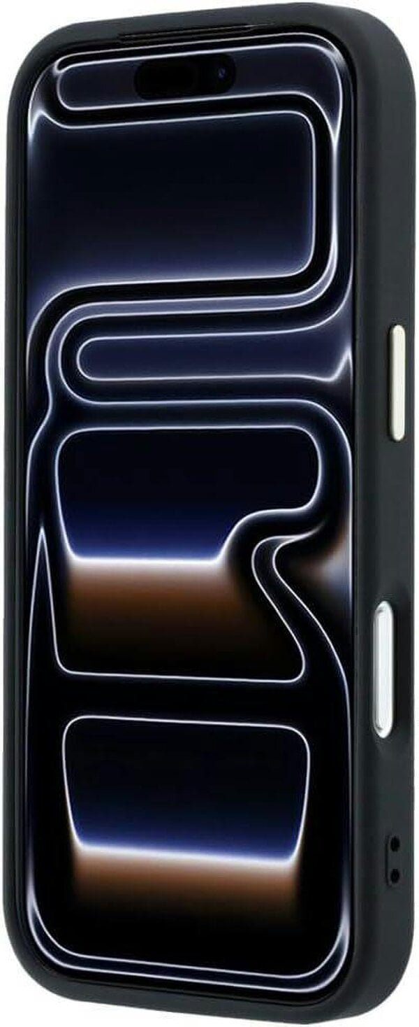 Guess 4G & Big Resin Logo Case for iPhone 17/18 Pro Max 6.9" Black - GUHCP18X6P4SRMLK
