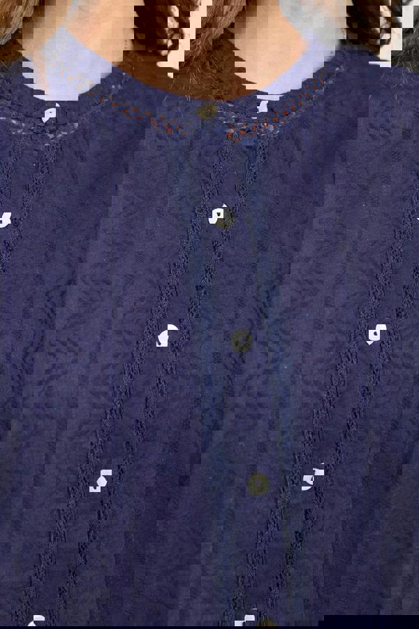 Mudflower Zig Zag Textured Shirt