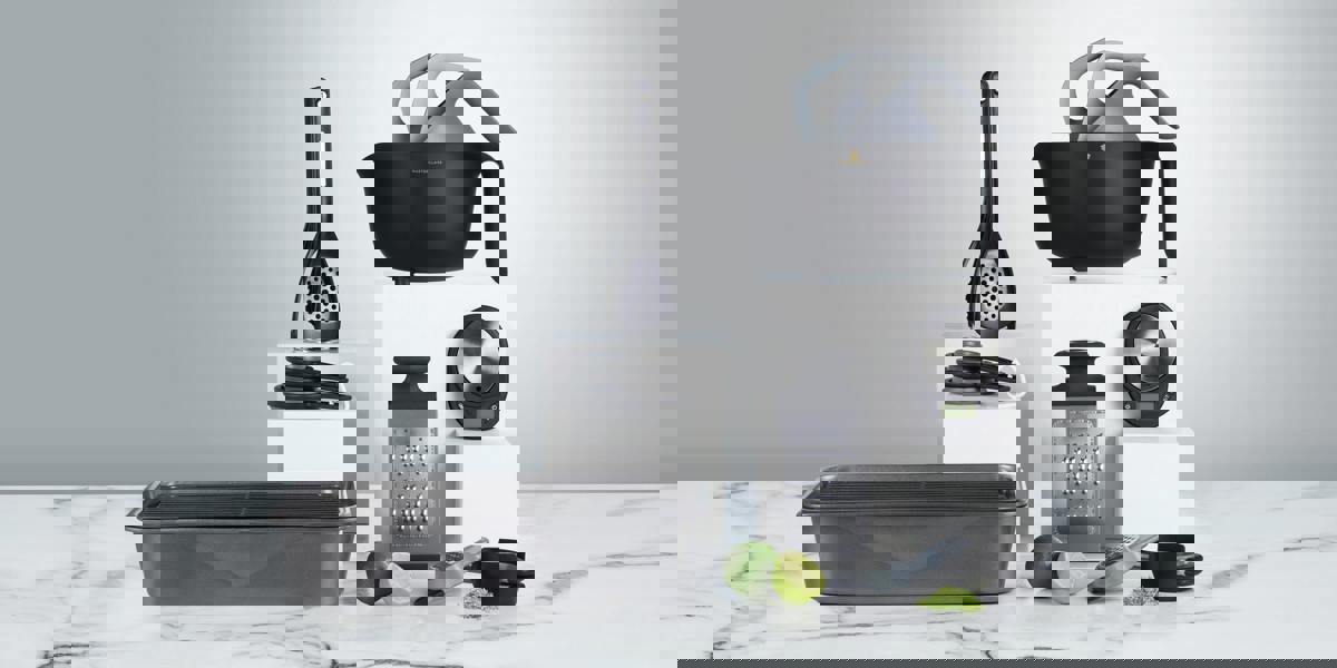 MasterClass Smart Space Space-Saving 5-in-1 Kitchen Tool Set