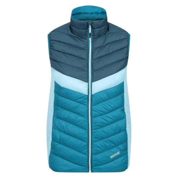 Regatta Womens/Ladies Harrock Colour Block Gilet - Gulfstream/Reflecting Lake - 