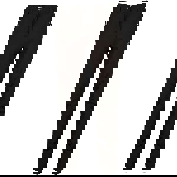 Regatta Great Outdoors Womens/Ladies Geo Softshell II Long Leg Trousers - Black - 