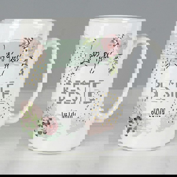 Personalised Memento Company Personalised Abstract Rose Mug
