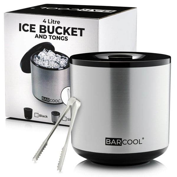 Subcold Barcool 4L Ice Bucket - Round Silver