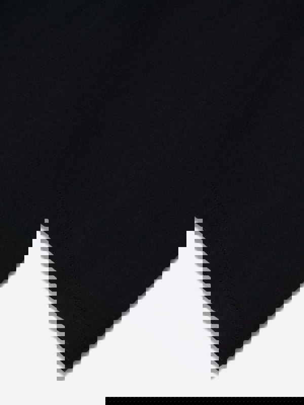 Moncler Enfant Girls Logo T-Shirt Dress in Black