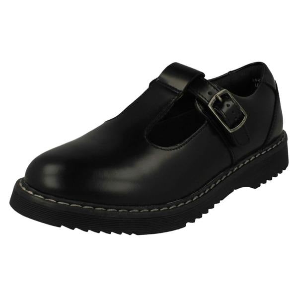 Start-rite Girls Angry Angels By Startrite Smart T-Bar School Shoes Envisage