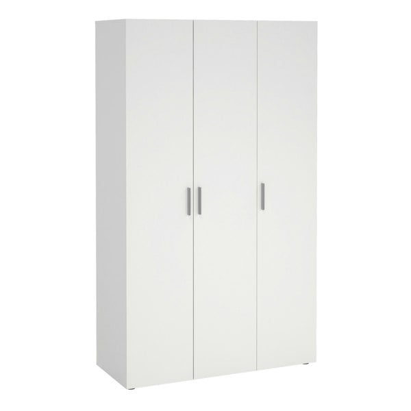 Furniture To Go Pepe Wardrobe with 3 doors in White
