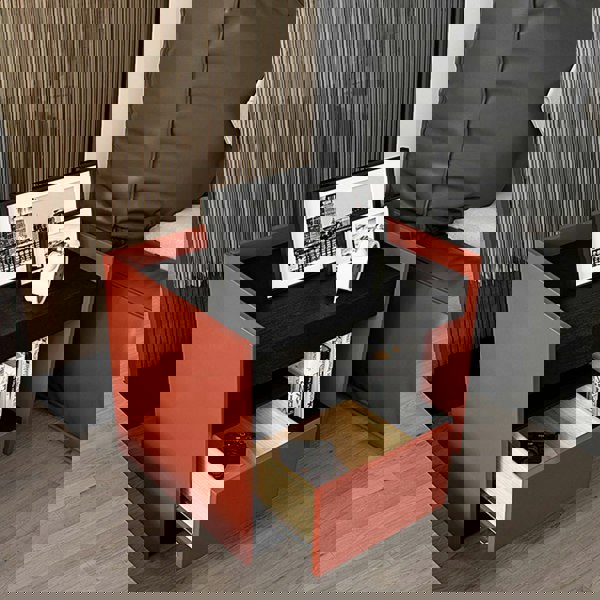 Isolde Wooden Bedside Table-Weilai Concept-Weilai Concept