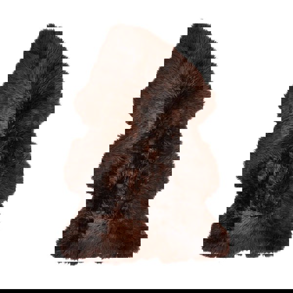 New Zealand Sheepskin | Long Wool | 80 cm Chocolate