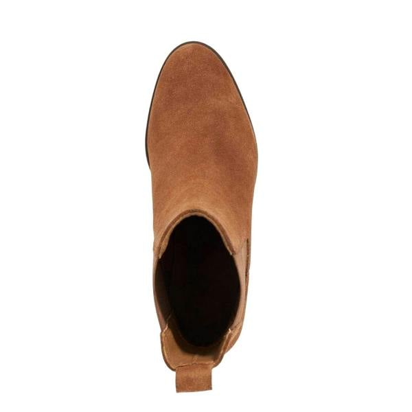 Dune London Womens/Ladies Pasil Leather Block Heel Boots - Tan - 
