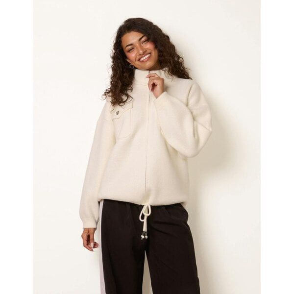 Blue Vanilla Soft Touch Zip Pocket Jacket