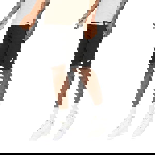 Crosshatch Mens Bardon Casual Shorts - Black - 