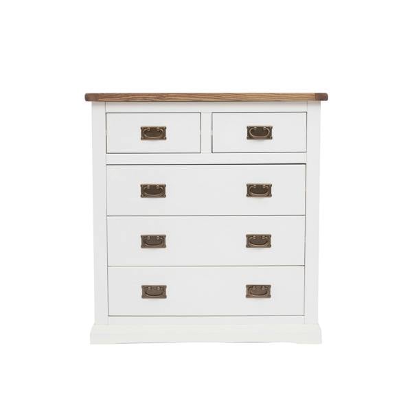 Cosenza 5 Drawer Chest of Drawers Bras Drop Handle
