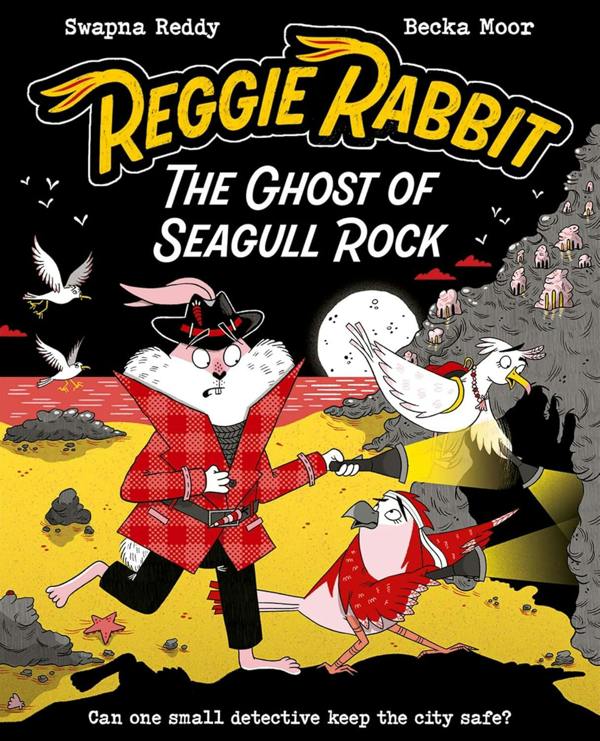 Reggie Rabbit Series 4 Books Set by Swapna Reddy (The Great Carrot Heist, The Ghost of Seagull Rock, The Metro Mice, Robbery at the Masqued Ball)