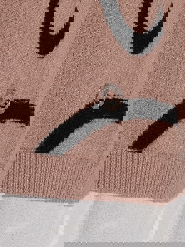 VIZ-A-VIZ Squiggle Mock Shirt Jumper