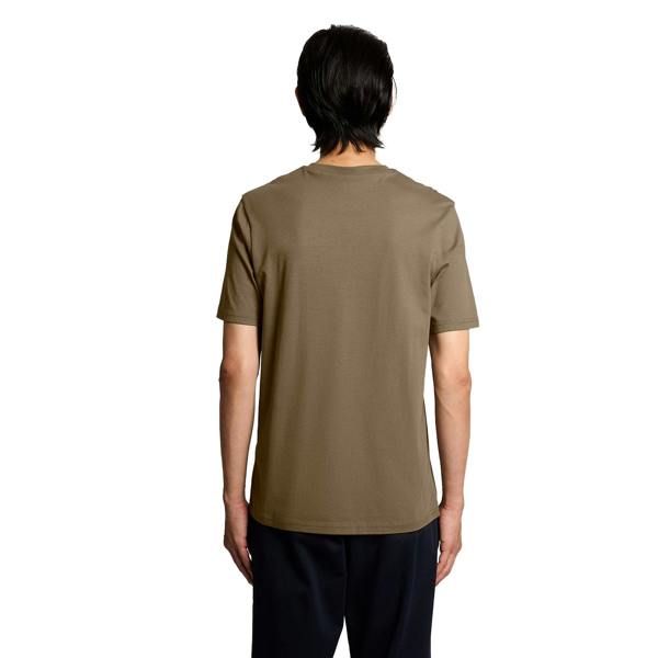 Lyle & Scott Plain T-Shirt Khaki Ash