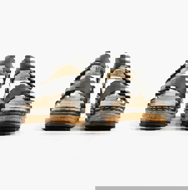 Rieker 62761-00 Womens Sandals - Black