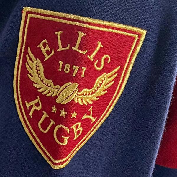 Queens-House-1871-Sweatshirt-Zipper-Ellis-Rugby-Arm-Crest