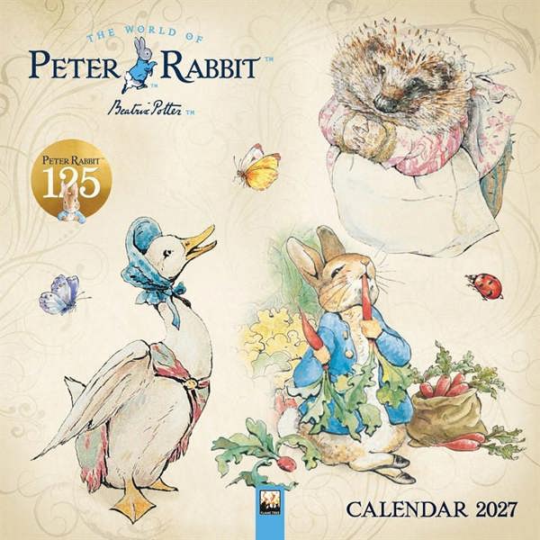The World Of Peter Rabbit Calendar 2027, Wall Calendars, Month To View, History & Literature, Gift