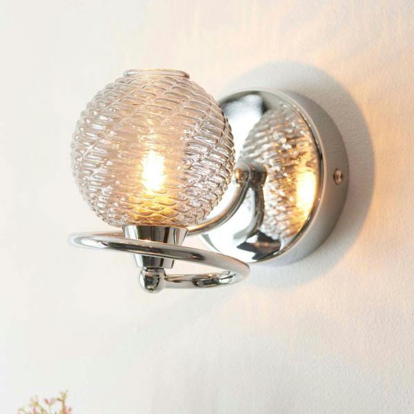 Pagazzi Lighting Twine Polished Chrome Wall Light