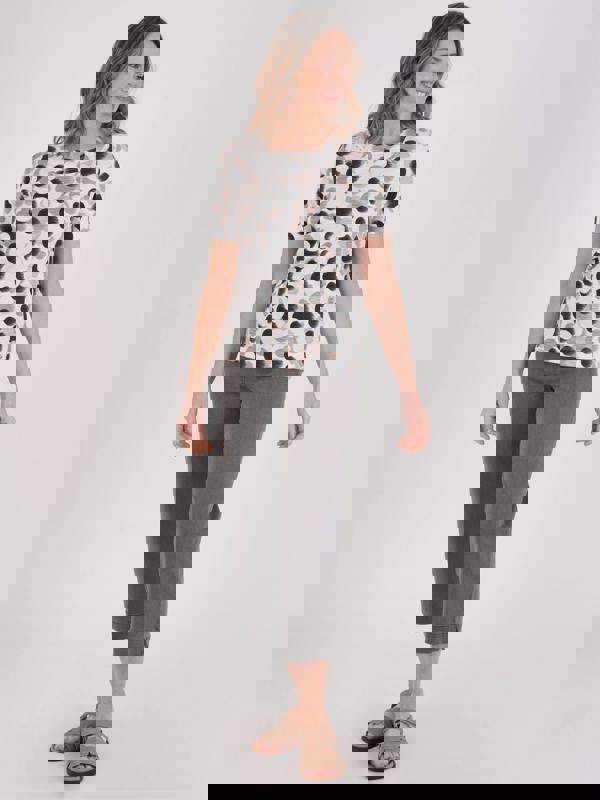 TIGI Tonal Polka Dot Top