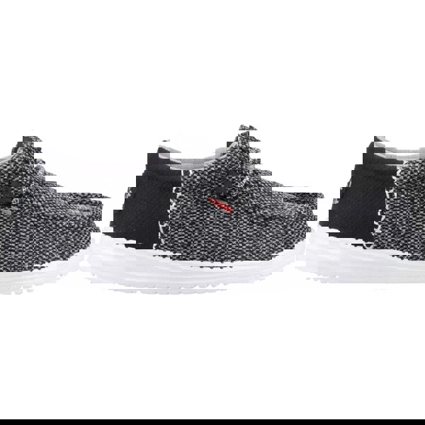 HEYDUDE Wally Funk Open Mesh Shoes - Black/White