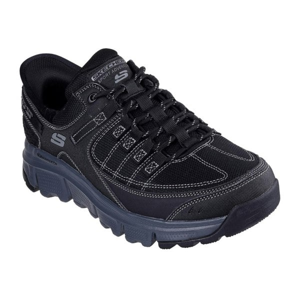 Skechers Mens Summits AT Hiking Shoes - Black/Charcoal