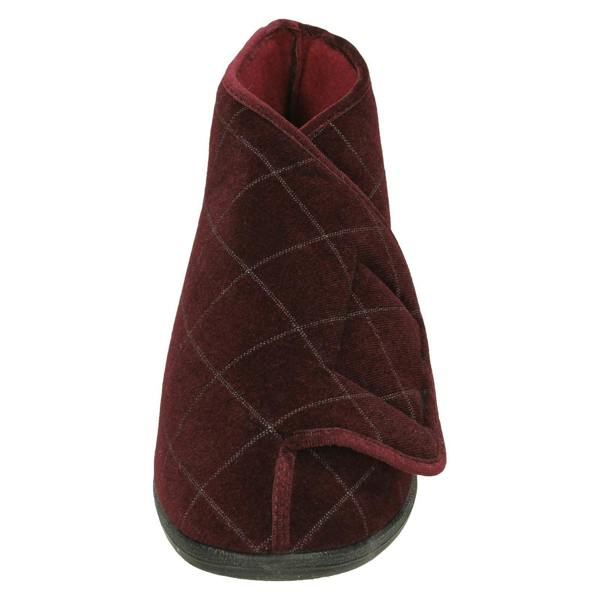 Balmoral Mens Balmoral Wide Opening Boot Slippers VB M93
