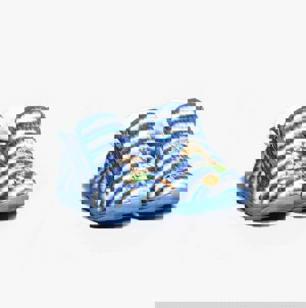 Mirak SAFARI Boys Boot Slippers Blue