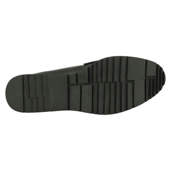Spot On Ladies Spot On Frill Detailed Loafers F90093