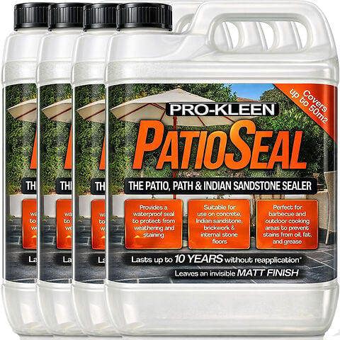 ProKleen Pro-Kleen PatioSeal Matt Patio Sealant for Indian Sandstone, Concrete, Paths, Patios, Slate, Brick, Indoor 20L