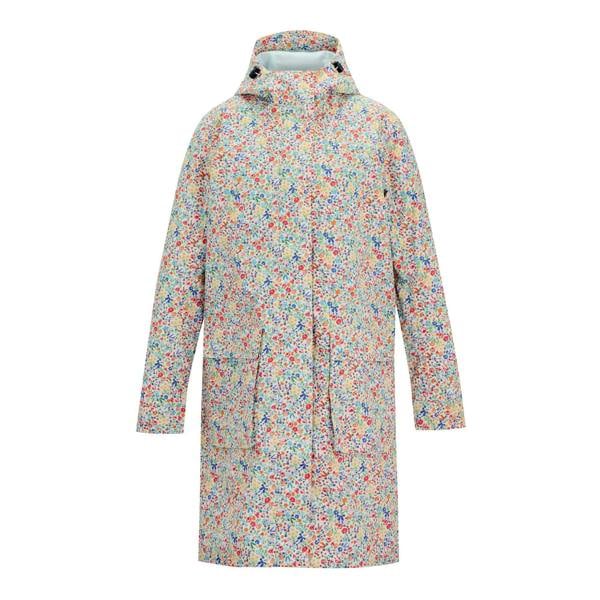 Regatta Womens/Ladies Cath Kidston Ditsy Floral Long Length Waterproof Jacket - Cream Harmony - 