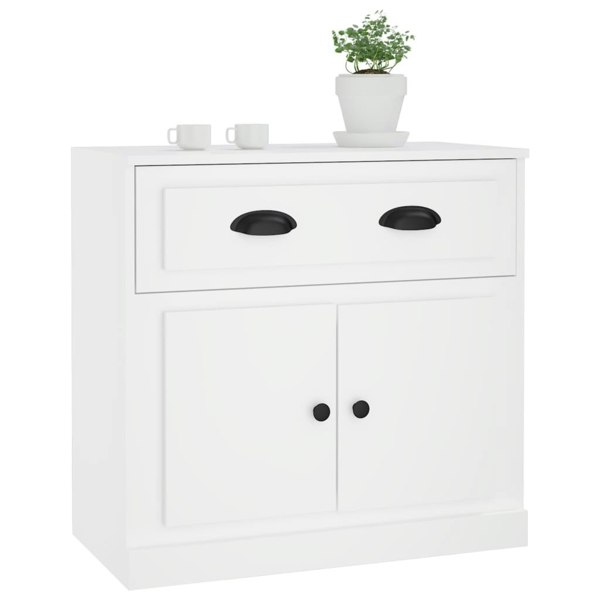 Berkfield Sideboard White 70x35.5x67.5 cm Engineered Wood