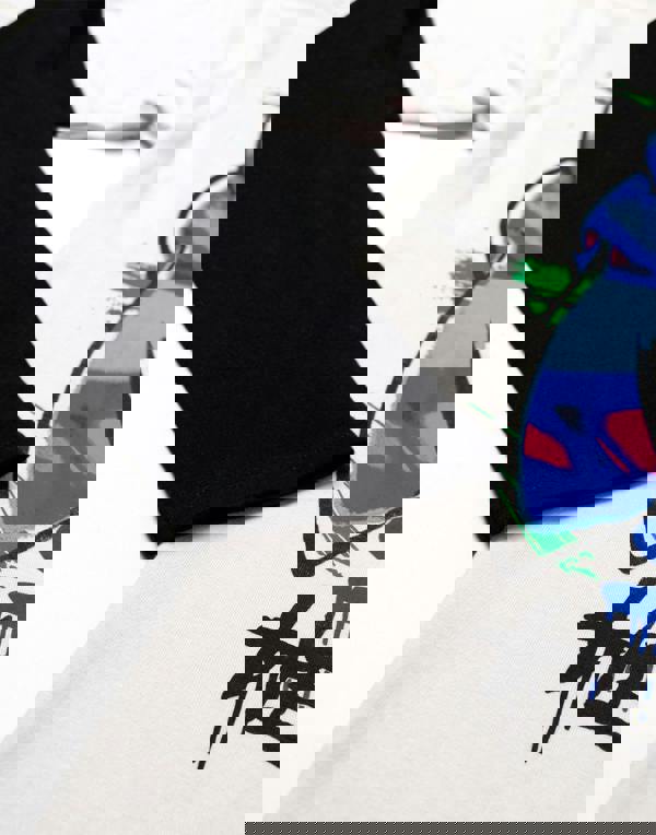 Sonic the Hedgehog Unisex Kids Grey Graffiti Long Sleeved T-Shirt