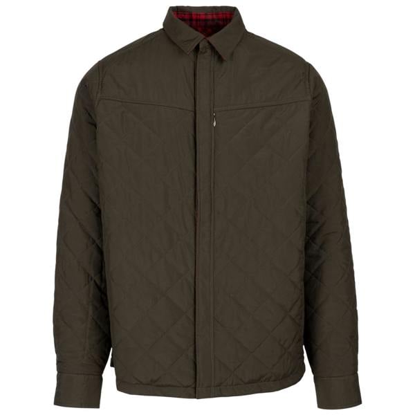 Trespass Mens 2 in 1 Long-Sleeved Shirt - Dark Khaki - 